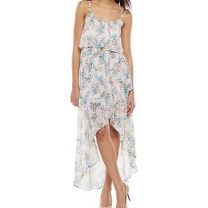 Disney Cinderella Floral High-Low Maxi Dress - XL
